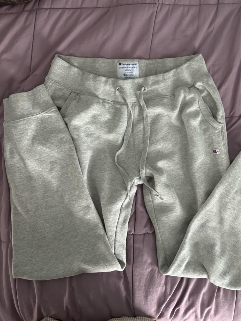 Champion Kids Heather Gray Jogger Sweatpants